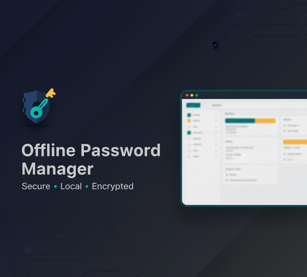Offline Password Manager screenshot